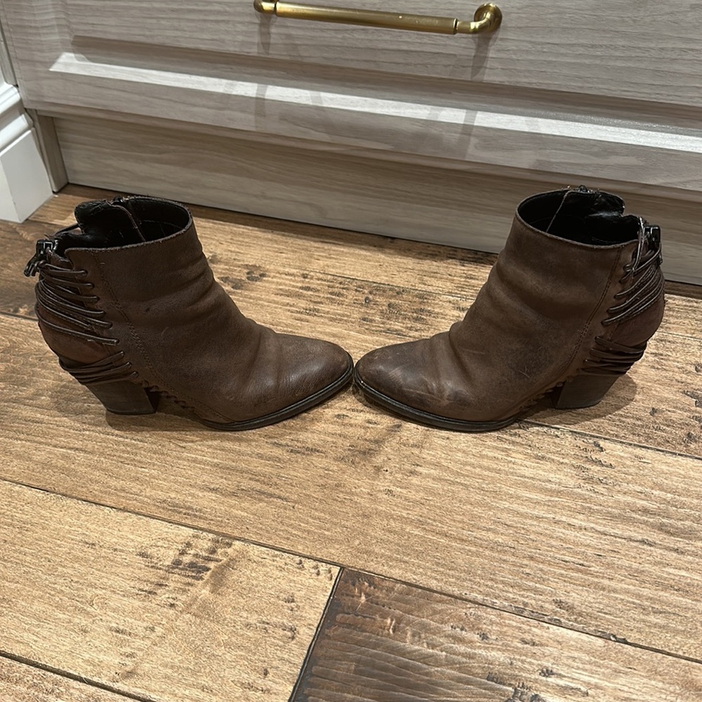 Brown Booties - image 3